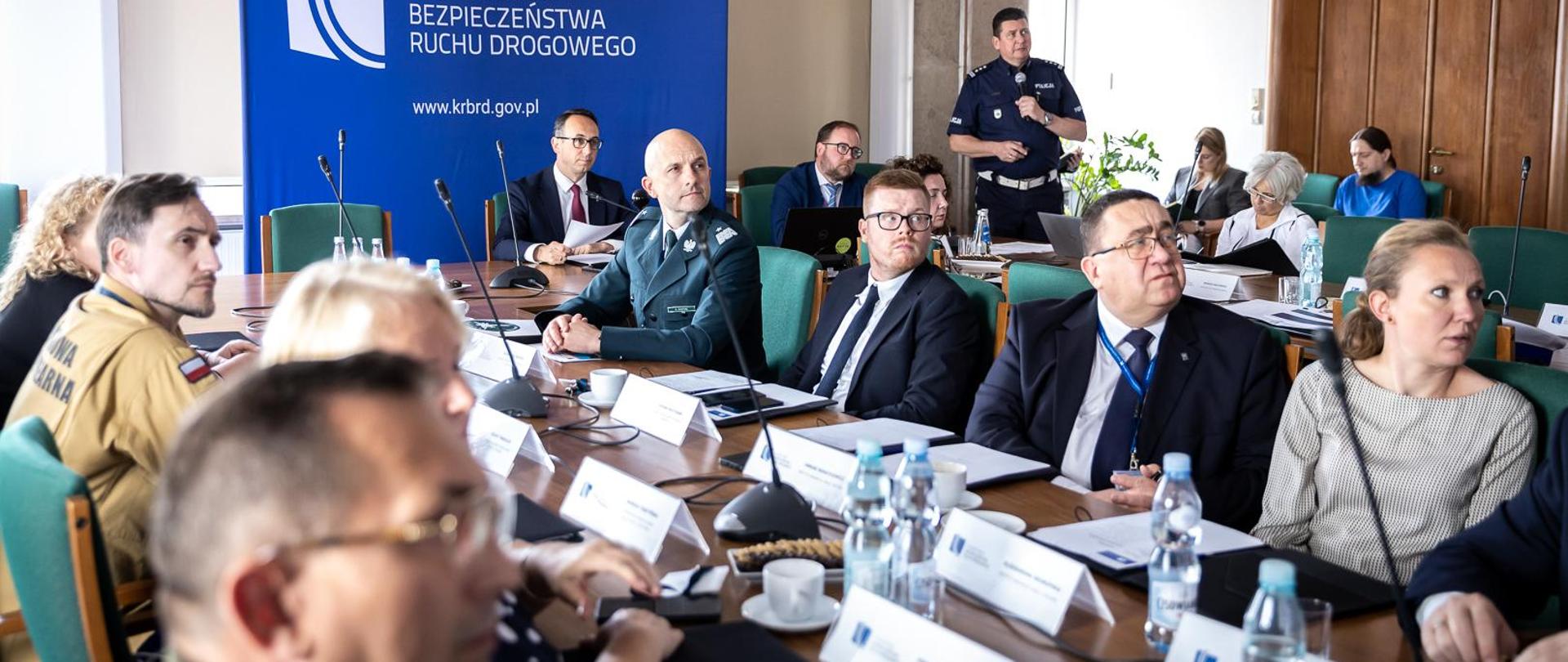 Posiedzenie plenarne Krajowej Rady Bezpieczeństwa Ruchu Drogowego