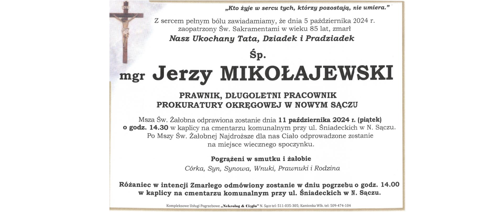 Nekrolog_J.Mikołajewski