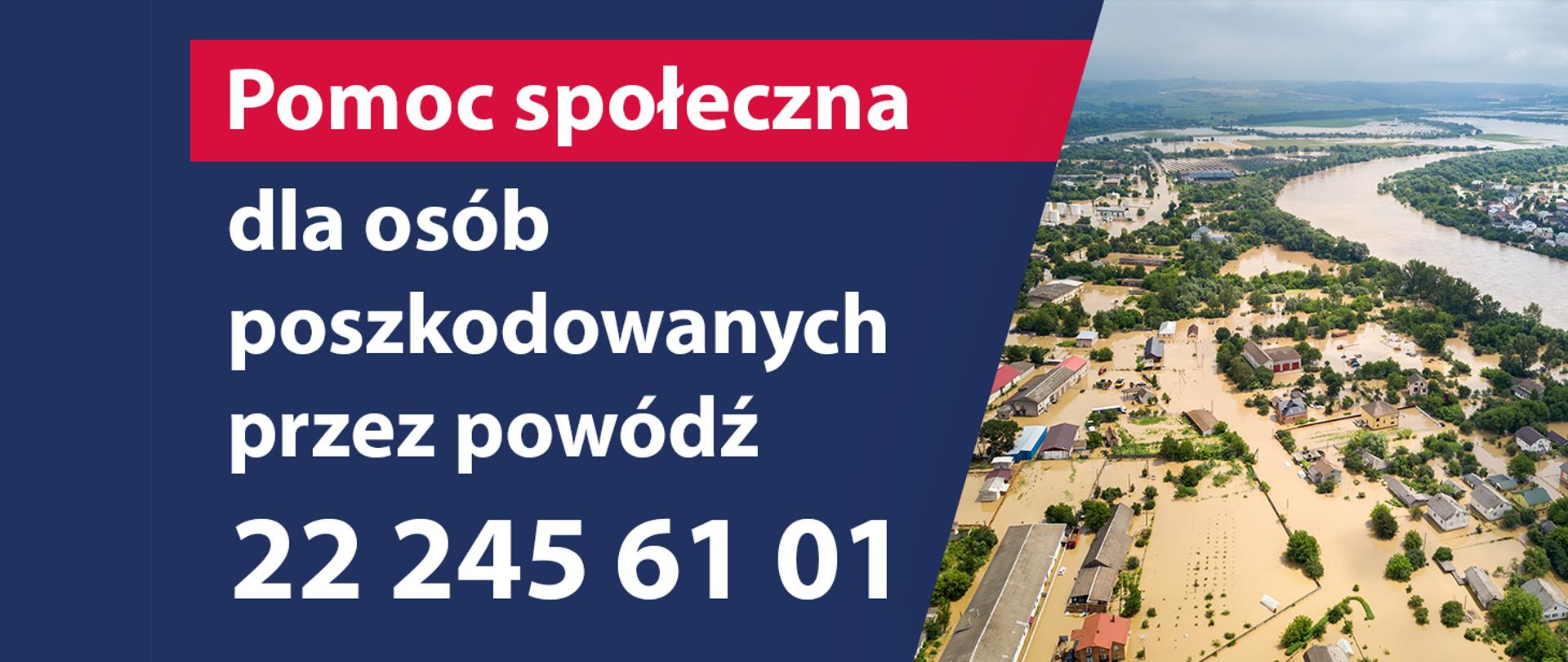 Pomoc społeczna po powodzi