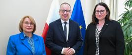 Minister Sprawiedliwości Adam Bodnar spotkał się z Ministrą Sprawiedliwości Litwy Eweliną Dobrowolską