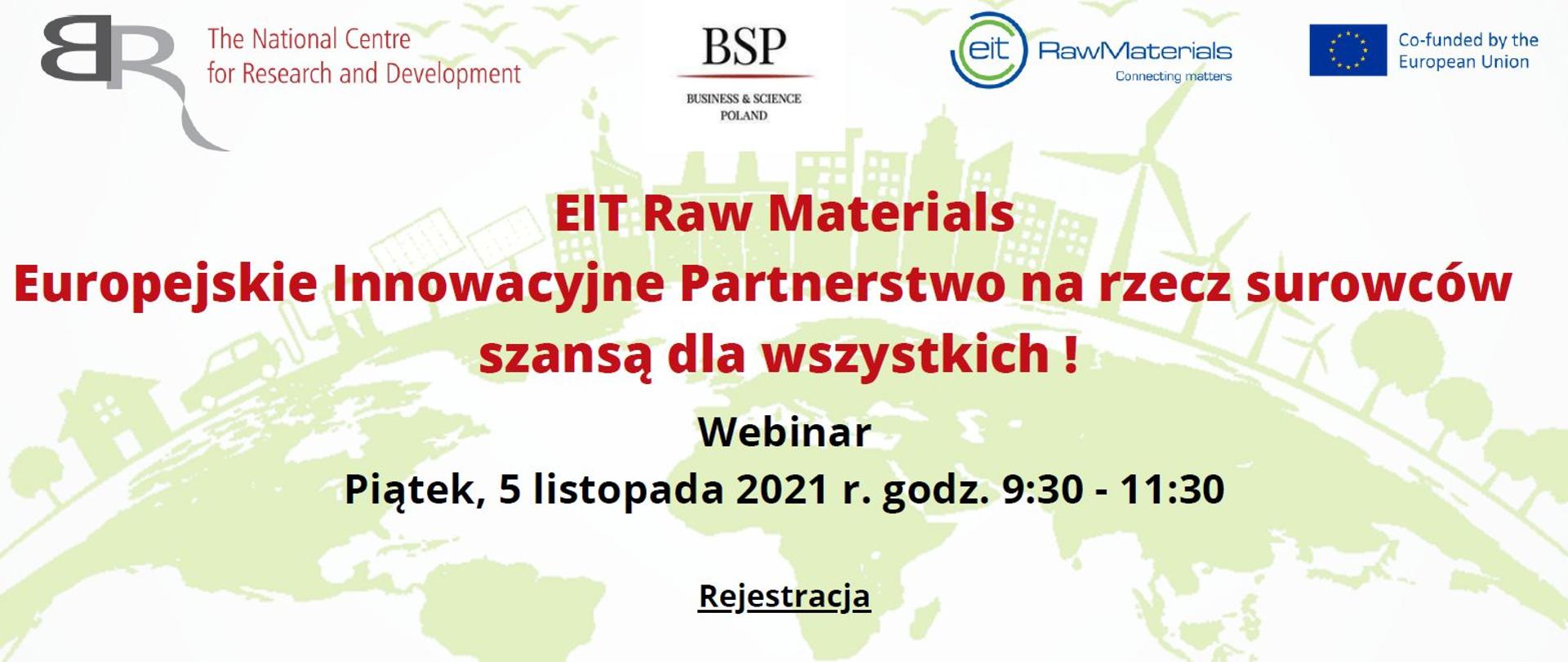 EIT Raw Materials: Europejskie Innowacyjne Partnerstwo na rzecz surowców szansą dla wszystkich!