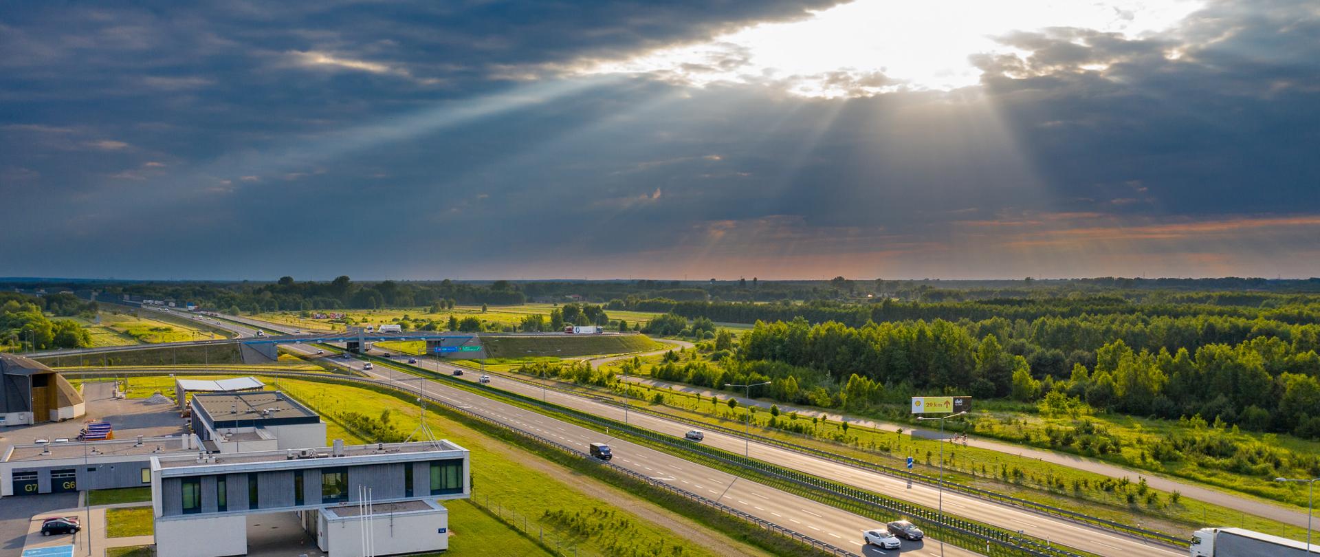 Autostrada A2 i Obwód Utrzymania Autostrady