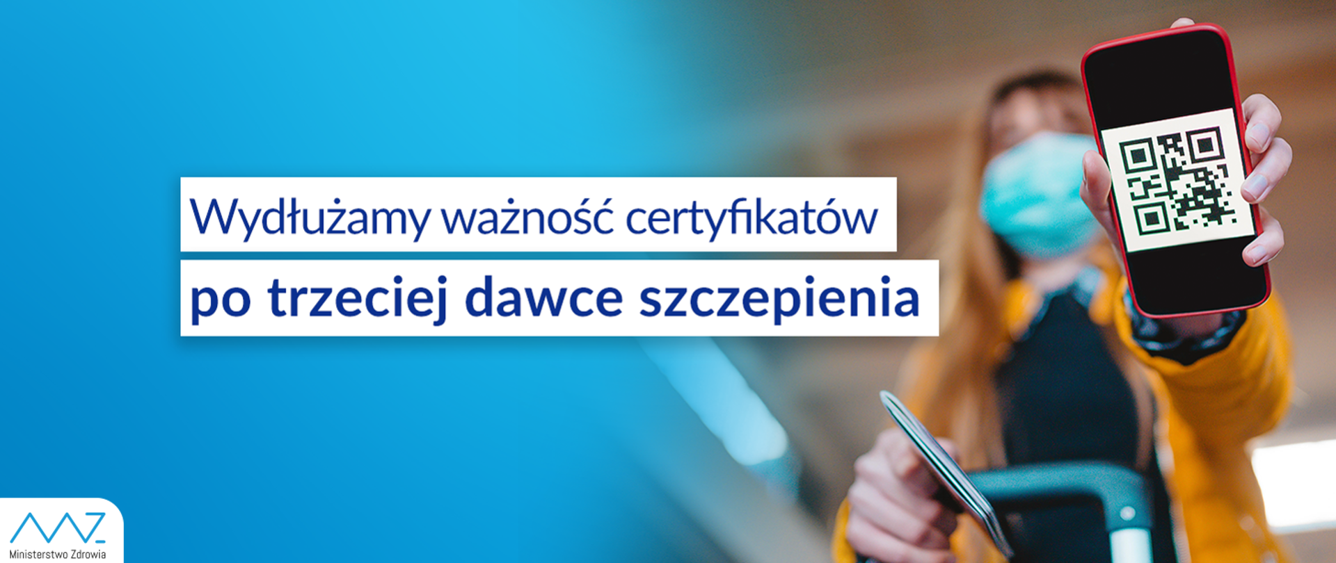 Wydłużamy ważność certyfikatów po trzeciej dawce szczepienia