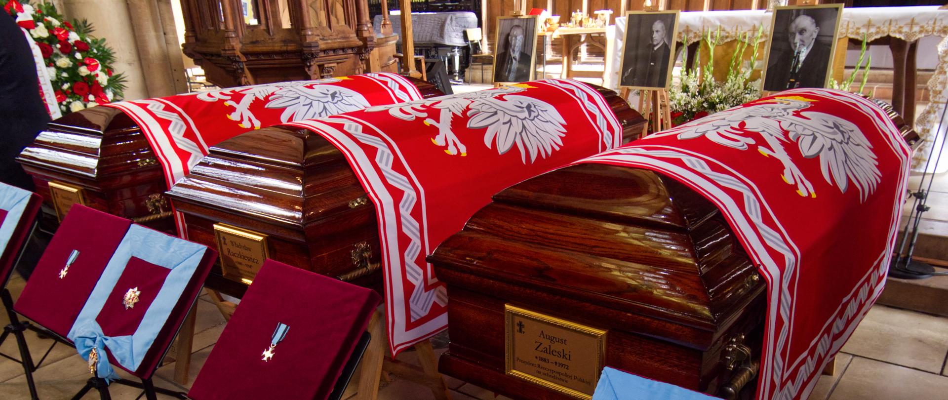 Ceremonies in Newark to mark repatriation of bodies of three Polish presidents-in-exile