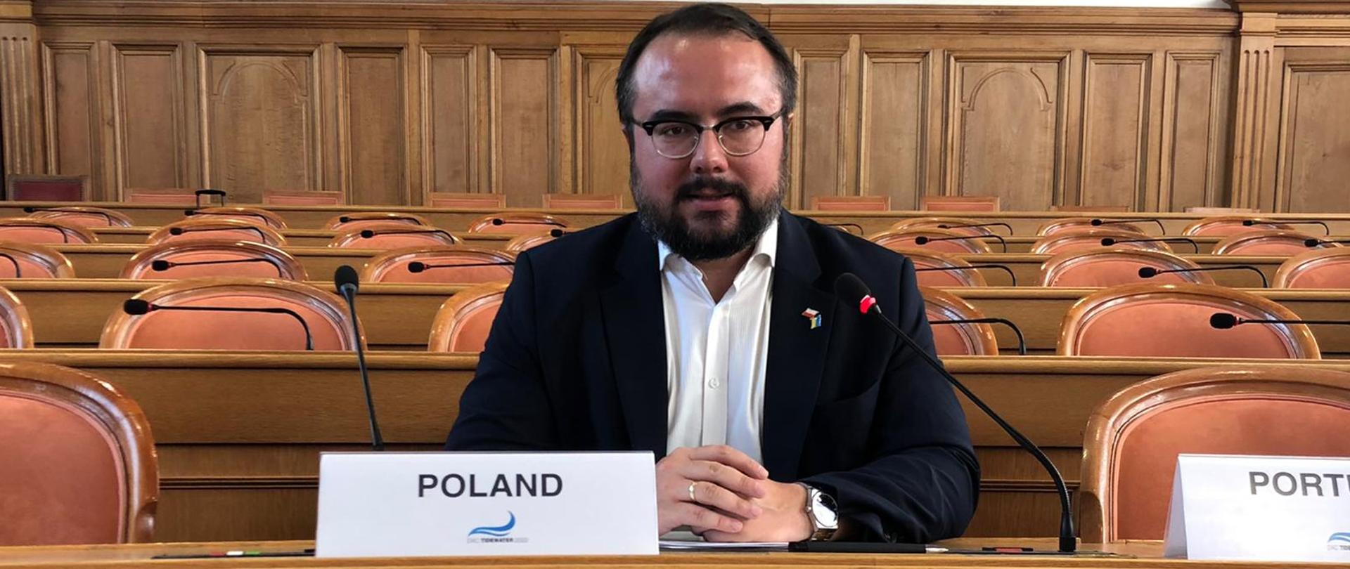 Wiceminister Jabłoński podczas nieformalnego spotkania Komitetu Pomocy Rozwojowej (DAC OECD) w formule Tidewater