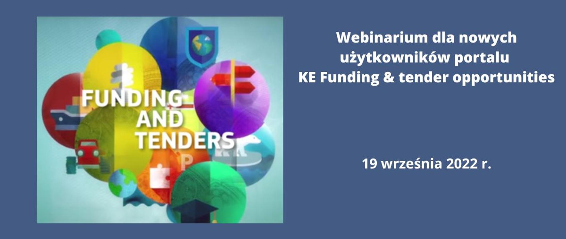 Webinarium dla nowych użytkowników portalu KE Funding & tender opportunities