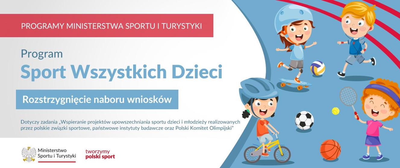 Rozstrzygnięcie naboru wniosków na realizację w 2024 r. Programu Sport ...