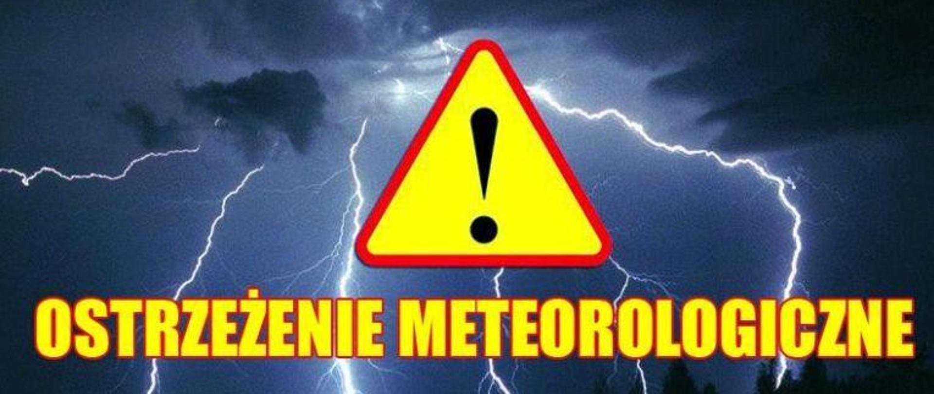 Ostrzeżenie meteo