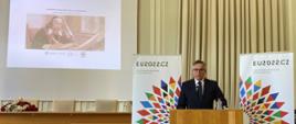 Veleposlanik Republike Poljske Krzysztof Olendzki na konferenci o Comeniusu v Novi Gorici