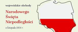 Zaproszenie na wojewódzkie obchody Narodowego Święta Niepodległości. 