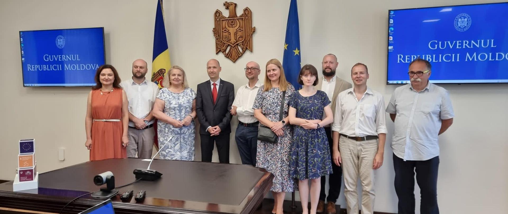 iątkowy poranek delegacja z Polski spędziła w Ministerstwie Edukacji i Badań Republiki Mołdawii