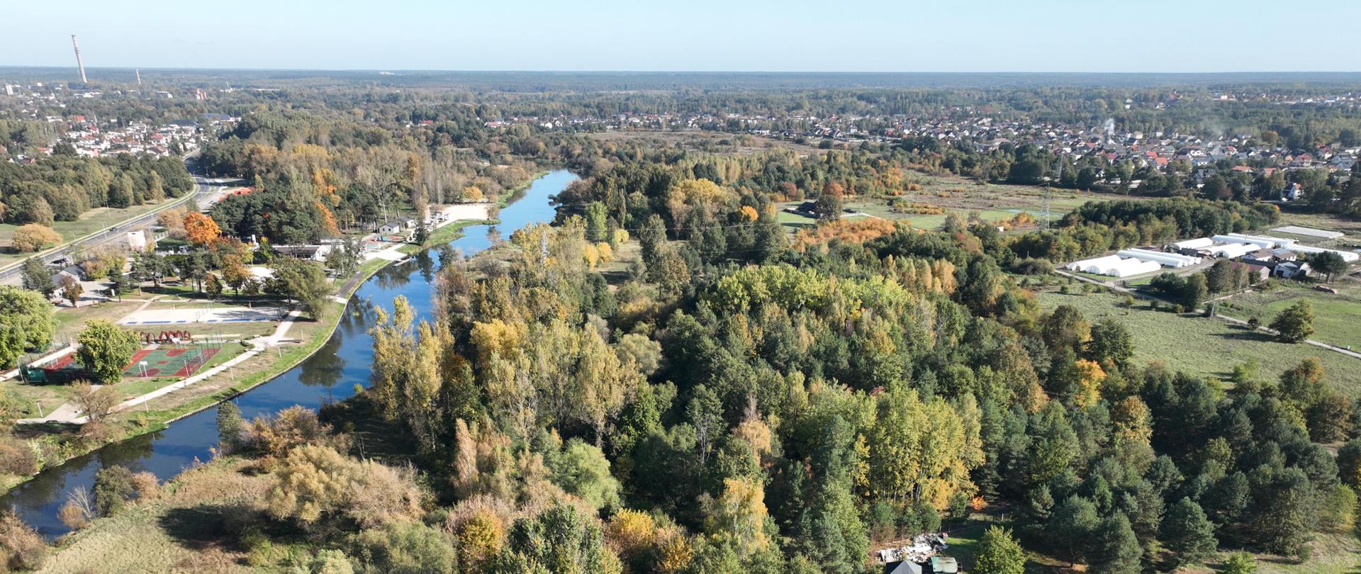 Tomaszów Mazowiecki z lotu ptaka