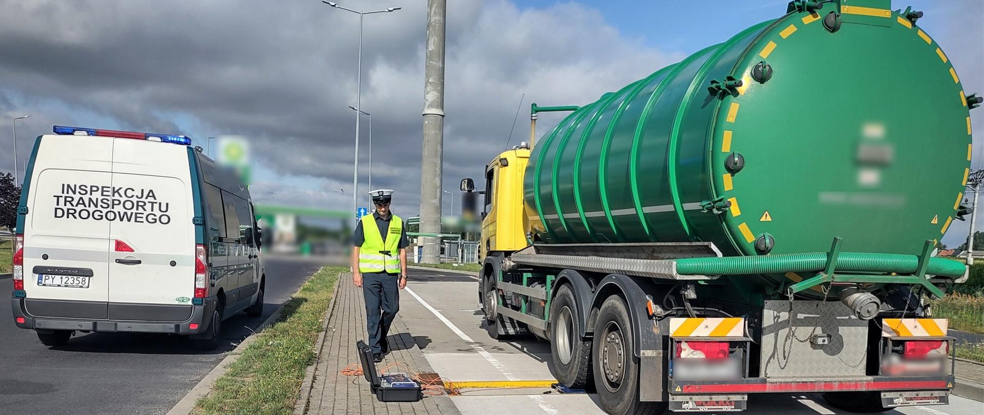 Ponowne kontrole mas pojazdów asenizacyjnych rozjeżdżających drogę gminną w Gnieźnie okazały się skuteczne