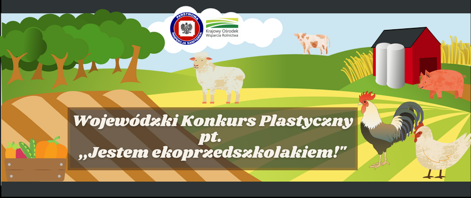 Wojewódzki konkurs plastyczny "Jestem ekoprzedszkolakiem"