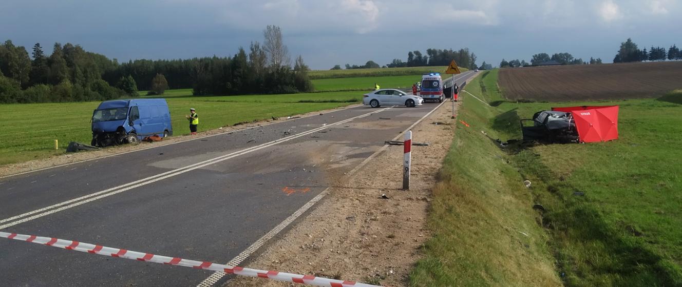 Nierośno Tragiczny Wypadek Na Skrzyżowaniu Dróg Komenda Powiatowa Państwowej Straży 6840