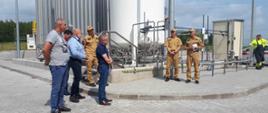 Ćwiczenia na obiekcie stacji regazyfikacji LNG w Drohiczynie