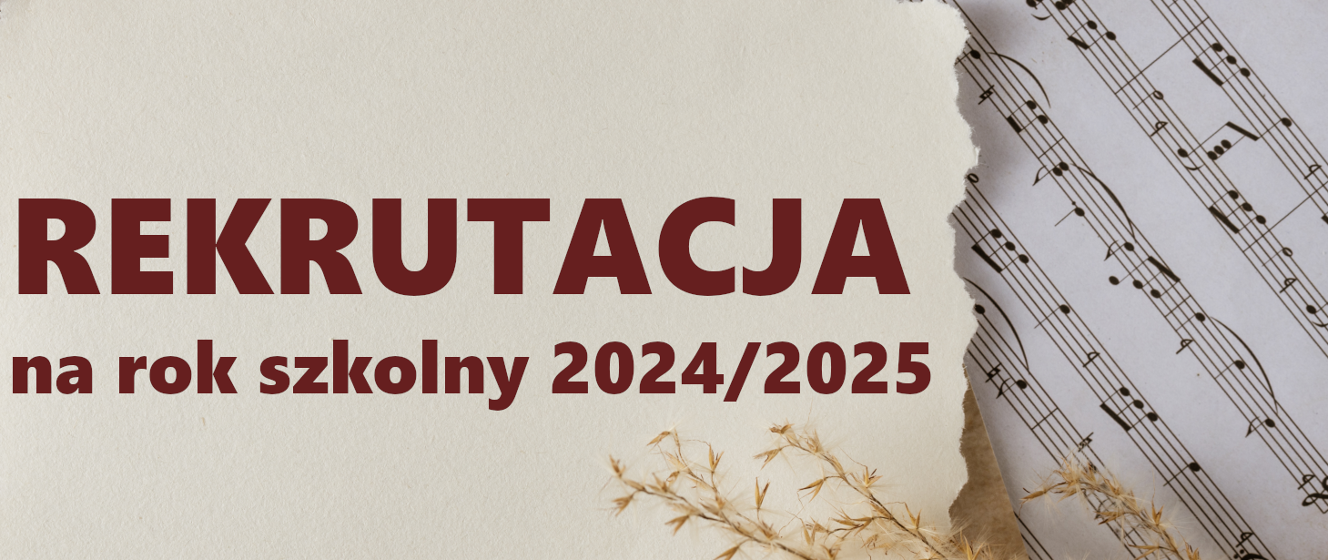 Rekrutacja Na Rok Szkolny 202425 Państwowa Szkoła Muzyczna I Stopnia Nr 5 Im H 4672