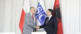 Przewodniczący OBWE Zbigniew Rau złożył wizytę w Albanii