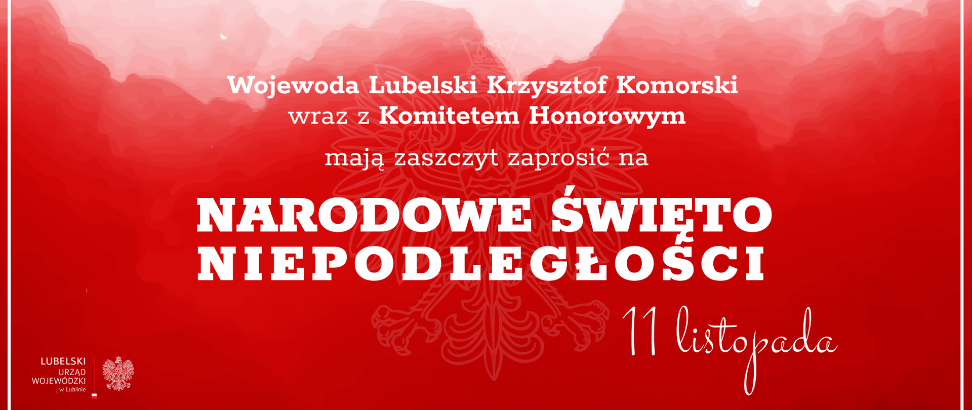 Harmonogram obchodów Narodowego Święta Niepodległości
