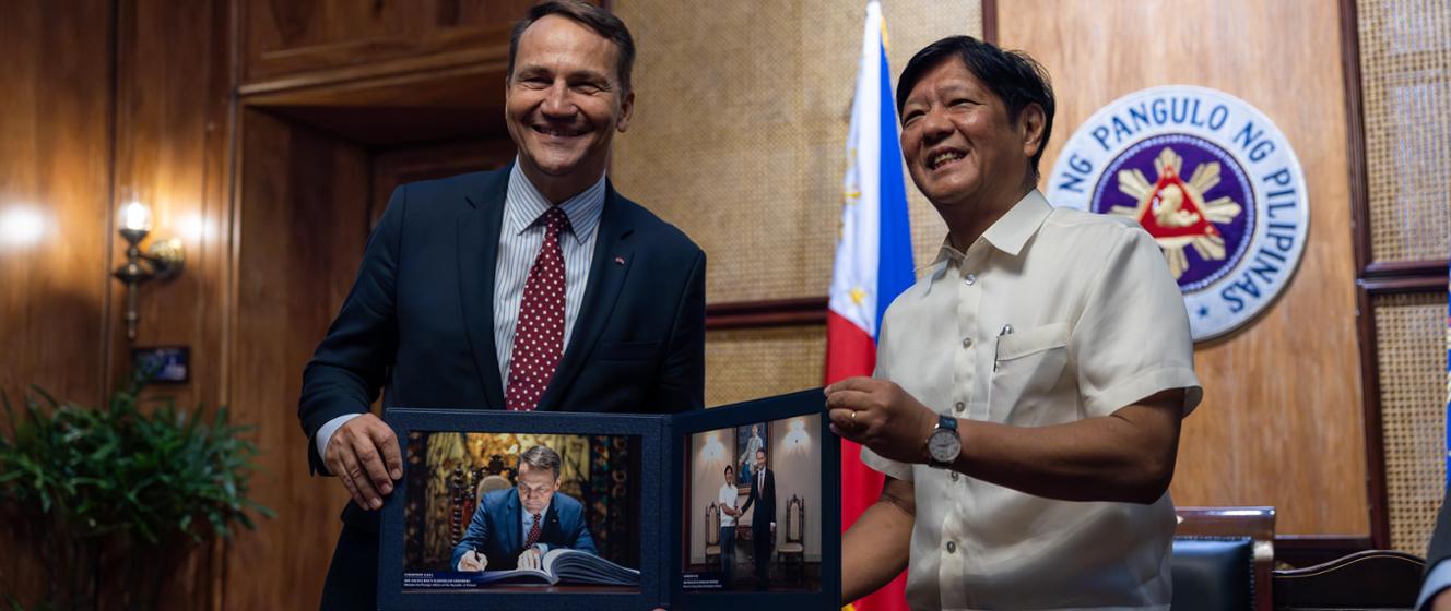 Visite du ministre Sikorski aux Philippines – Ministère des Affaires étrangères de la République de Pologne