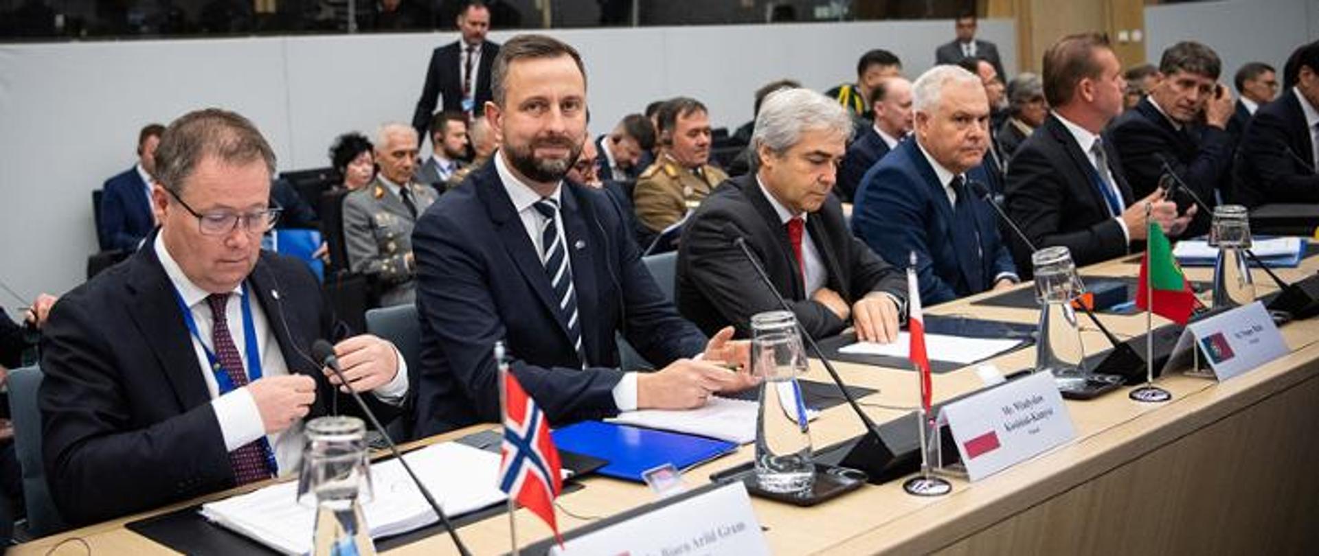 On Thursday 17 October at NATO headquarters in Brussels, Deputy Prime Minister Władysław Kosiniak-Kamysz took part in NATO’s allied Defence Ministers meeting held for the first time under the leadership of the new Secretary General, M. Rutte.