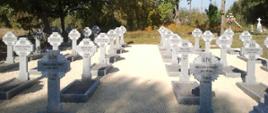 Białoruś - Jazno - cmentarz wyremontowany w 2018 r. fot. MKiDN