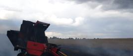 Pożar prasy rolującej w miejscowości Zakrzów