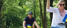 Ambasador_Krzysztof_Olendzki_i_Joanna_Olendzka_-_charytatywny_rajd_rowerowy_Cycling_For_Ukraine_w_Lublanie