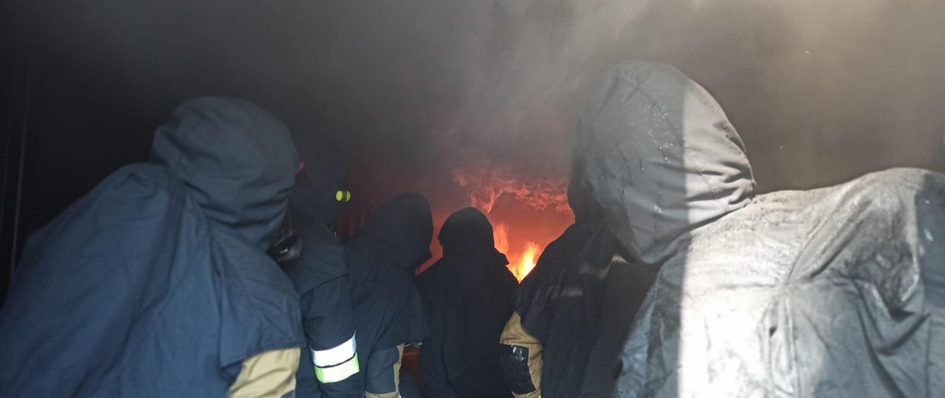 Szkolenie z zakresu gaszenia pożarów wewnętrznych