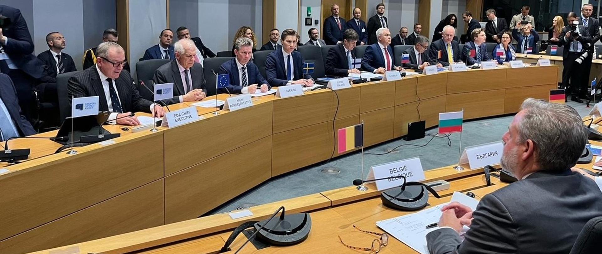 On 19 November this year, a meeting of the Foreign Affairs Council in defence ministers' format was held in Brussels, which was attended by Deputy Minister Paweł Zalewski.