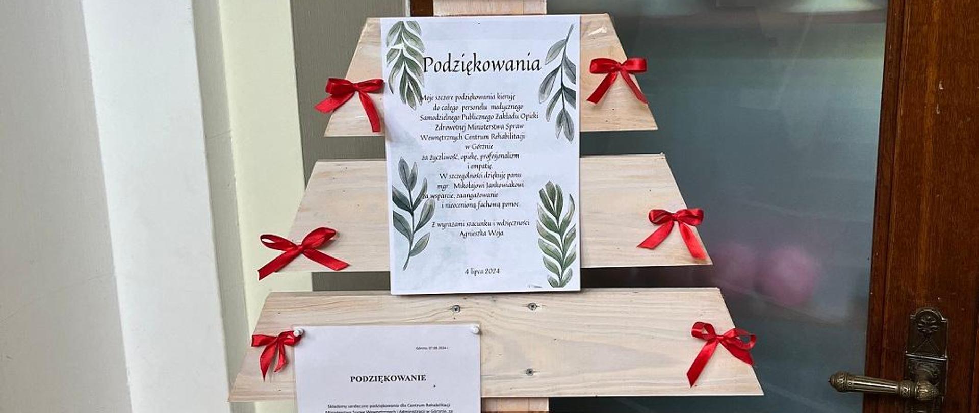 Podziękowania od pacjentów 