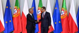 Meeting of Prime Minister Mateusz Morawiecki with the President of Portugal