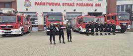 11 listopada - obchody Święta Niepodległości przez kazimierskich strażaków