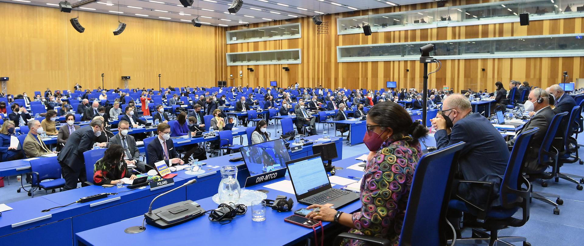 The IAEA 1611th Board of Governors meeting on the Situation in Ukraine held at the Agency headquarters in Vienna, Austria. 2 March 2022