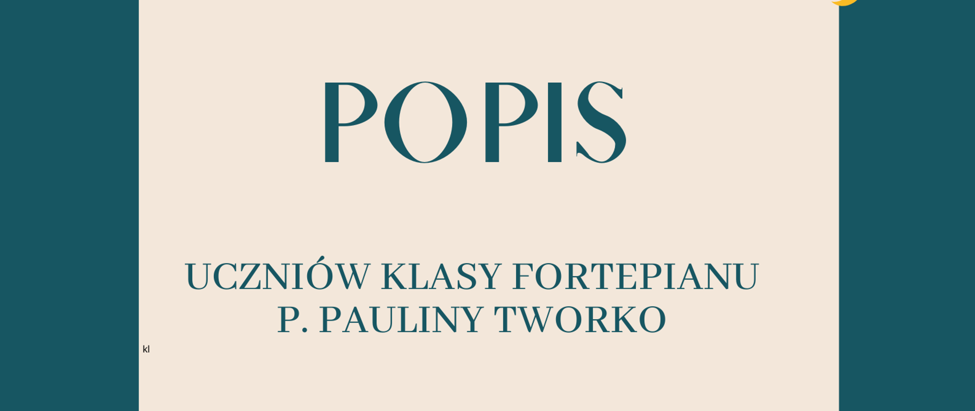 Popis uczniów klasy fortepianu p. Pauliny Tworko