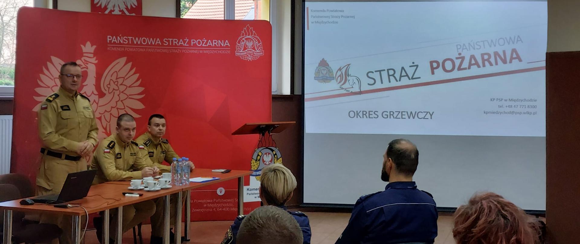 Bezpieczny sezon grzewczy – spotkanie z przedstawicielami służb