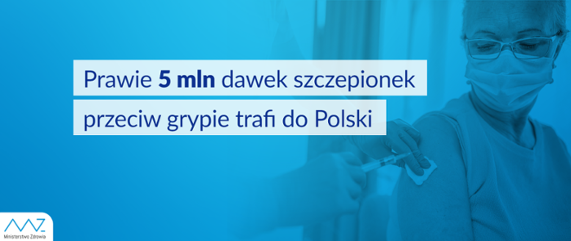 Prawie 5 mln dawek szczepionek przeciw grypie trafi do Polsk