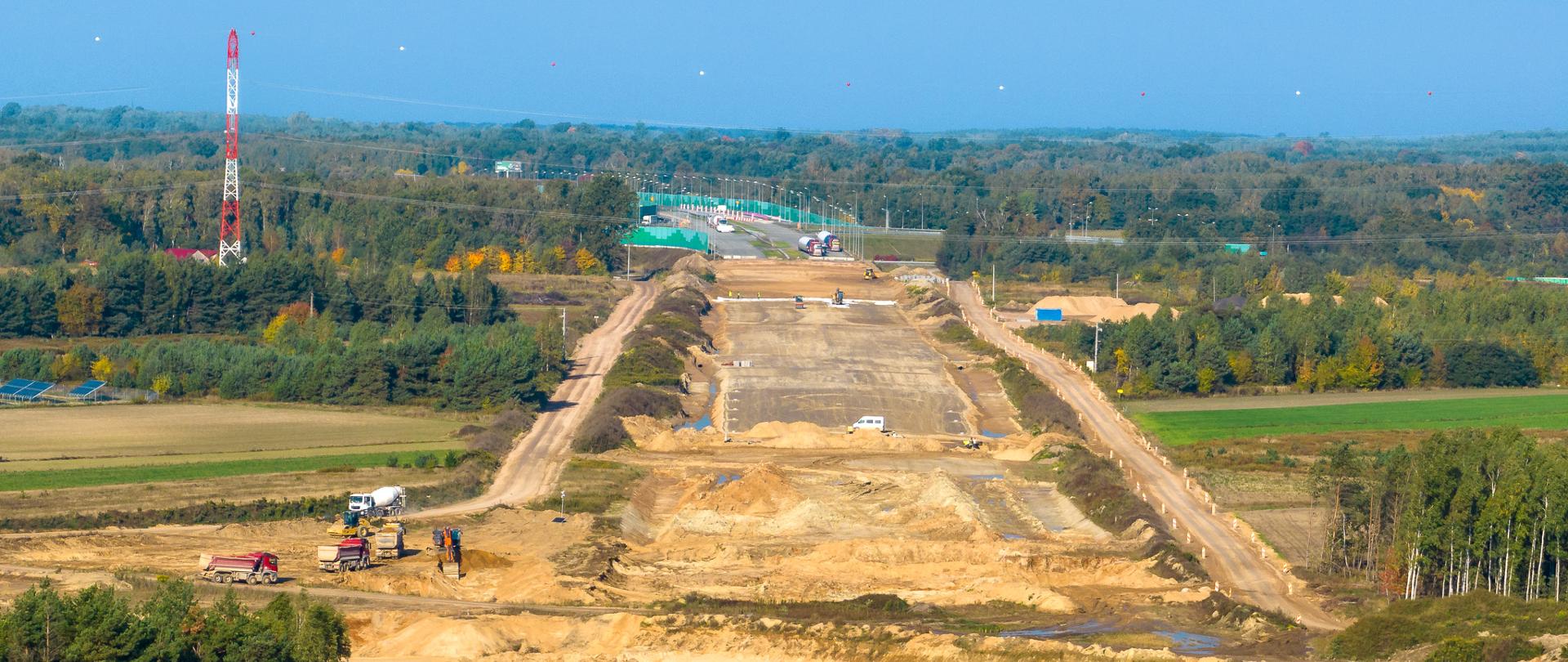 Budowa A2 Kałuszyn - Groszki