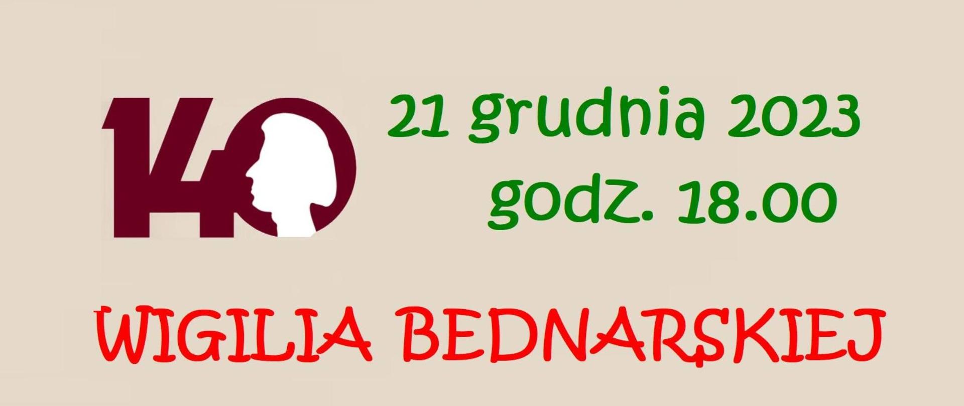 Baner - Wigilia Bednarskiej - 21.12.2023 r.