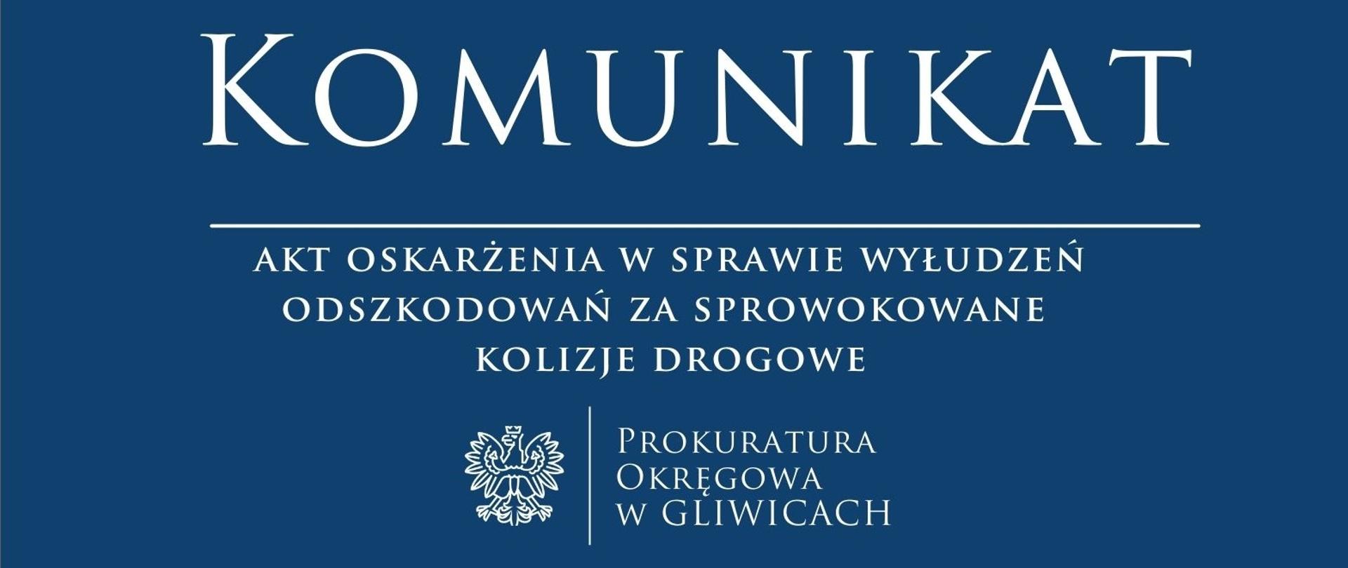 Akt oskarżenia w sprawie wyłudzeń odszkodowań za sprowokowane kolizje drogowe