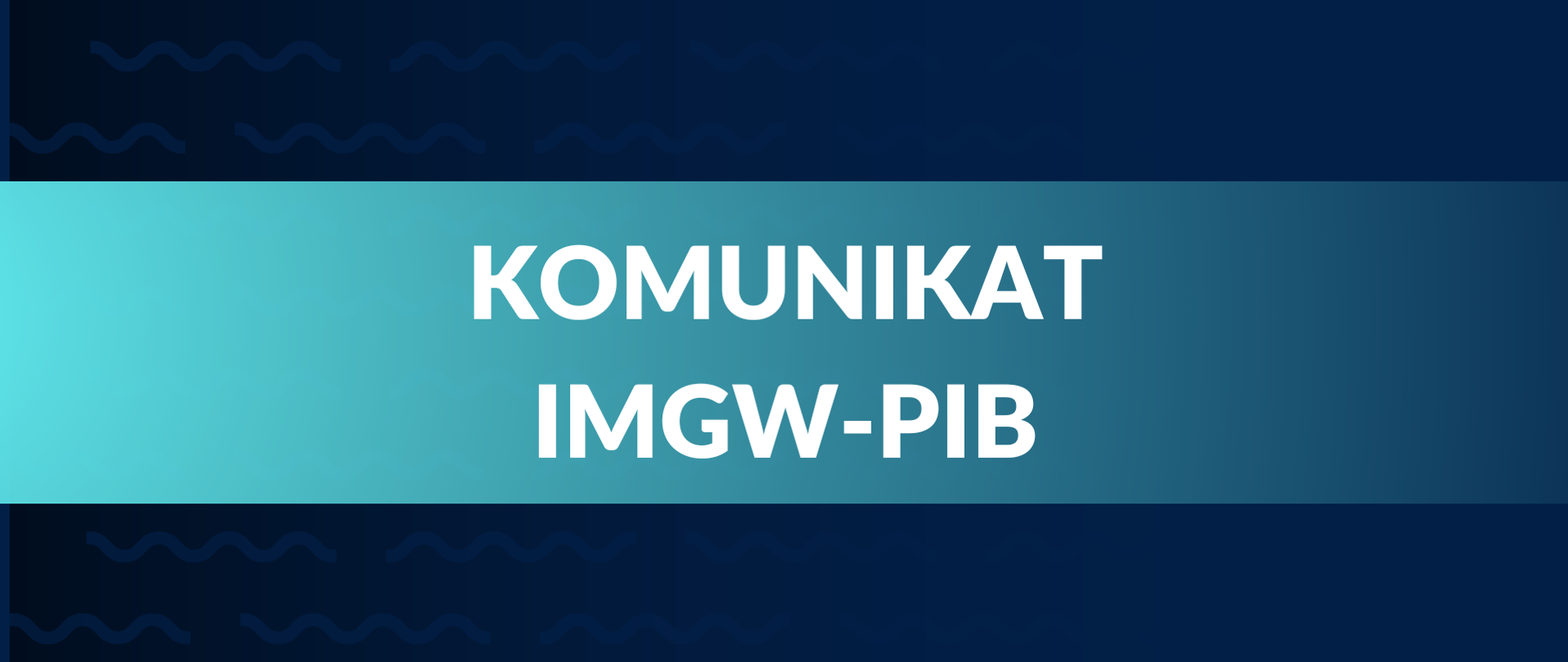 Komunikat IMGW-PIB