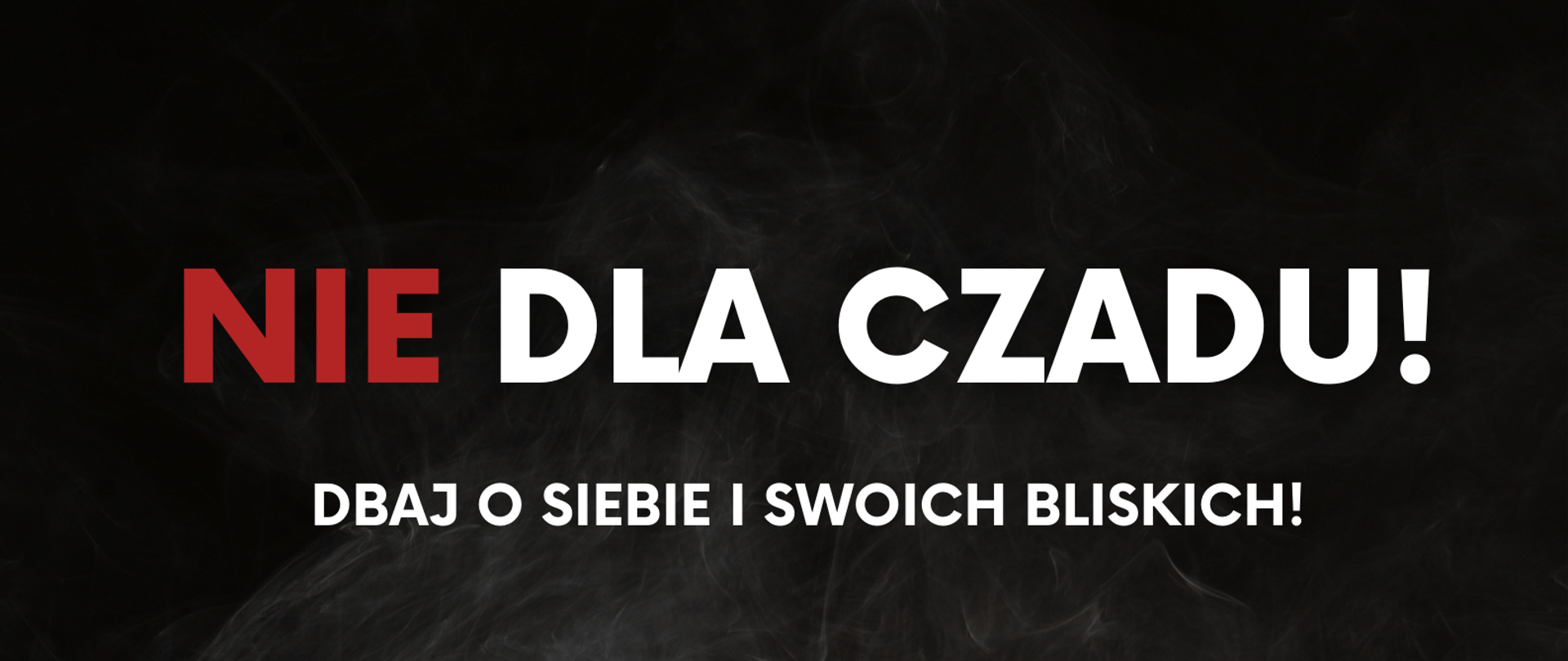 NIE dla czadu! Dbaj o siebie i swoich bliskich