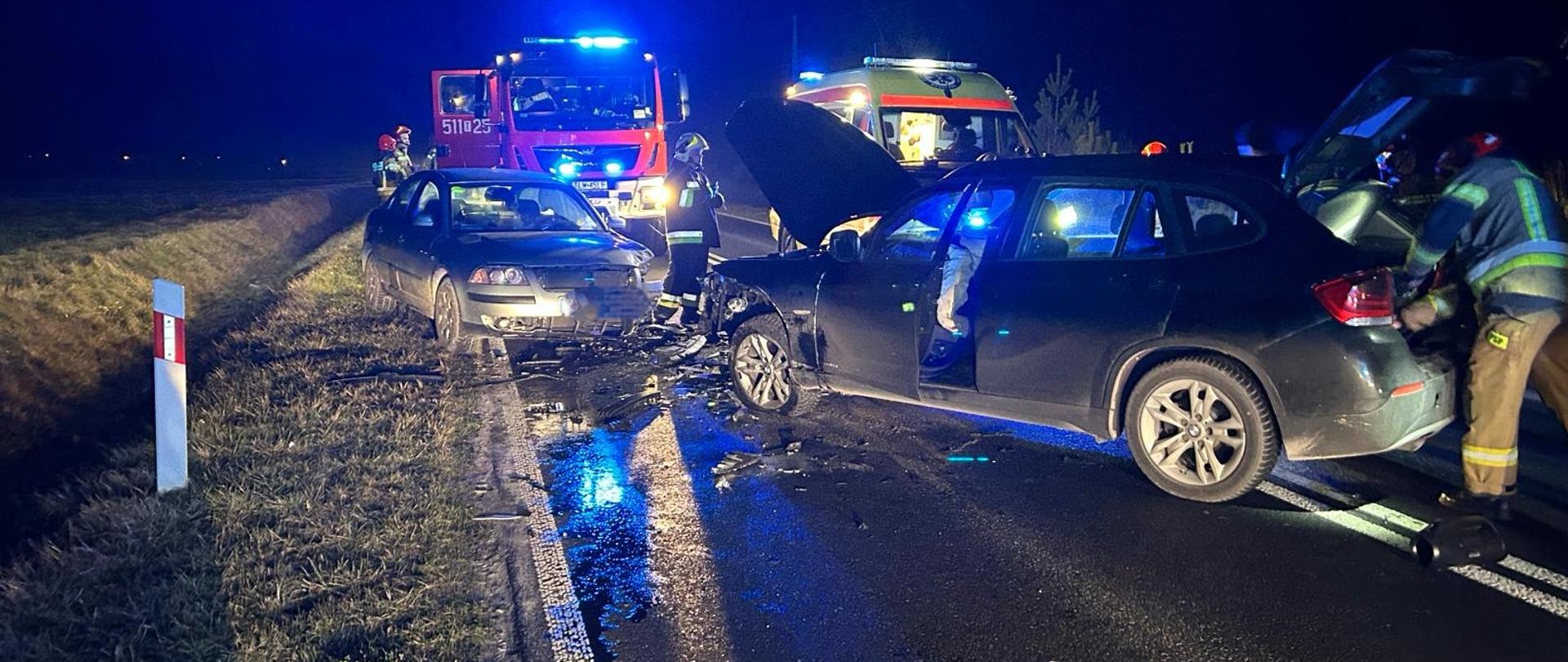 Niebezpiecznie było w poniedziałek na drogach powiatu włoszczowskiego