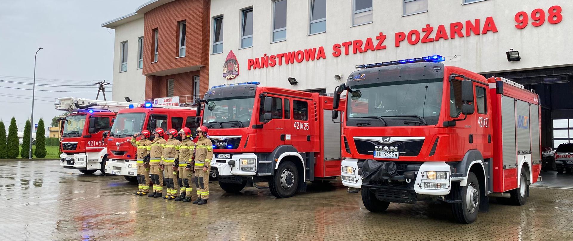 Kazimierscy strażacy upamiętnili 79. rocznicę Powstania Warszawskiego