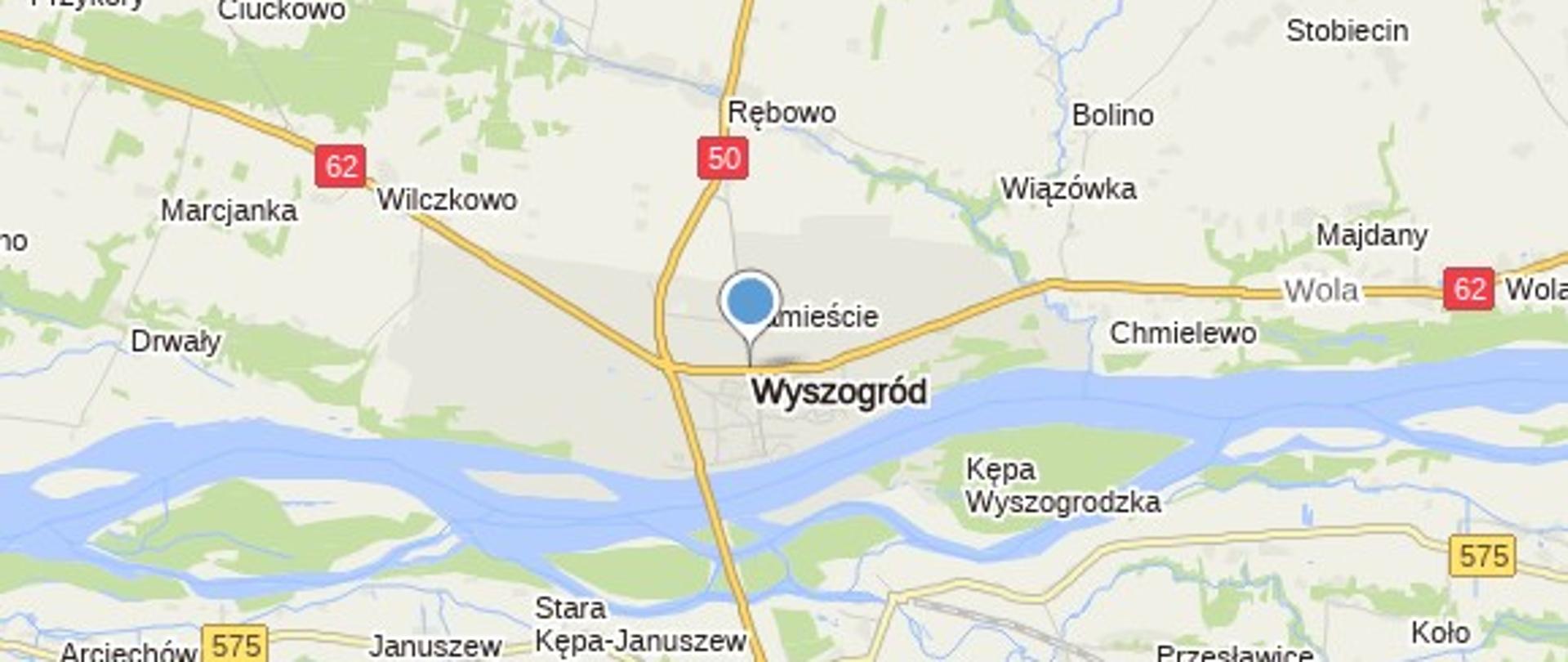 Wyszogród_mapa