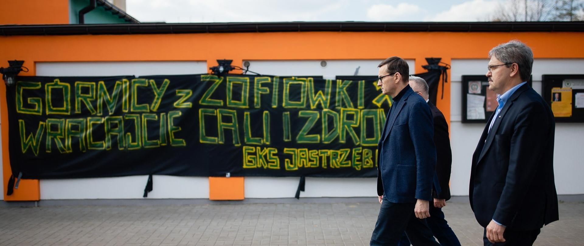 Prime Minister Mateusz Morawiecki visited in the Zofiówka mine