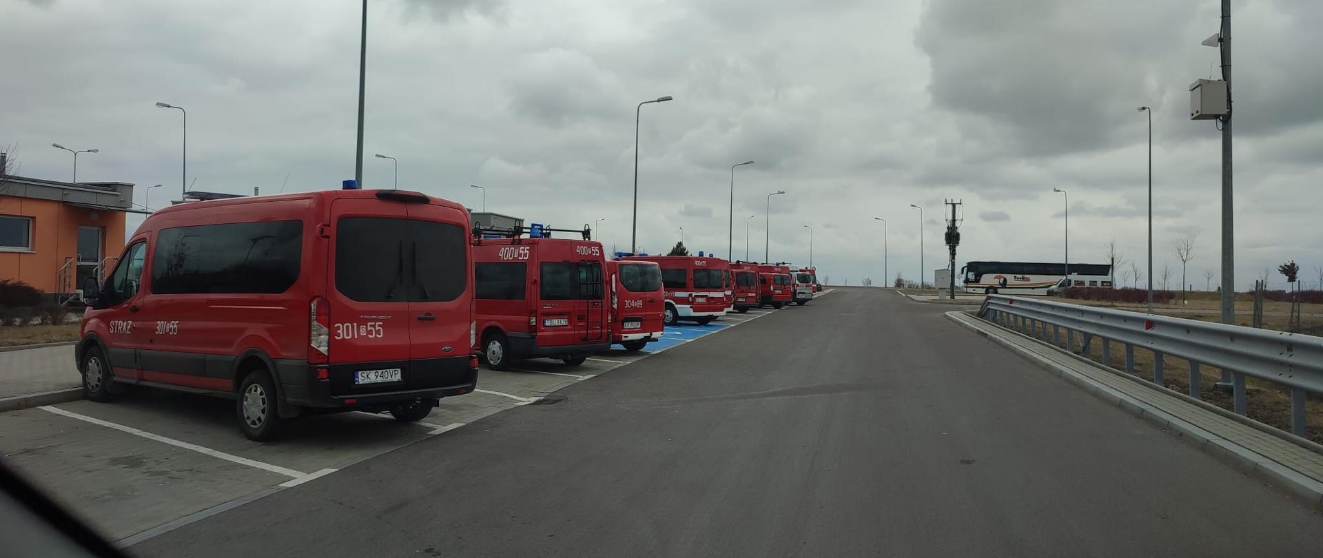 Pomoc kazimierskich strażaków dla ludności z Ukrainy 