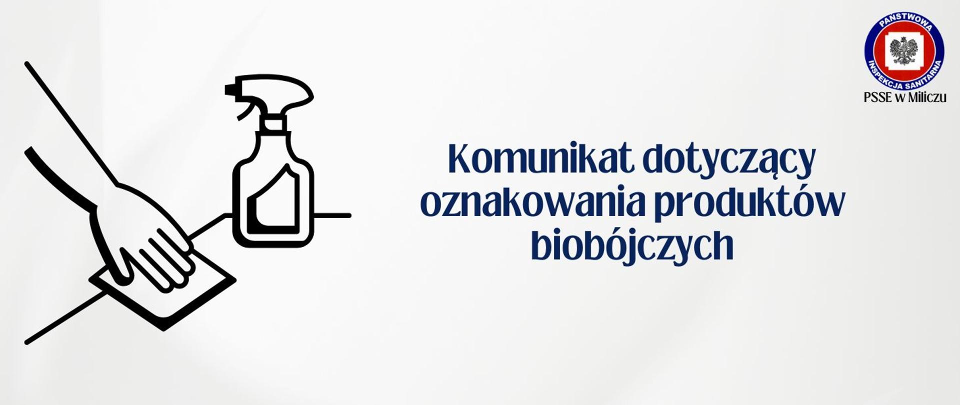 Komunikat dotyczący oznakowania produktów biobójczych