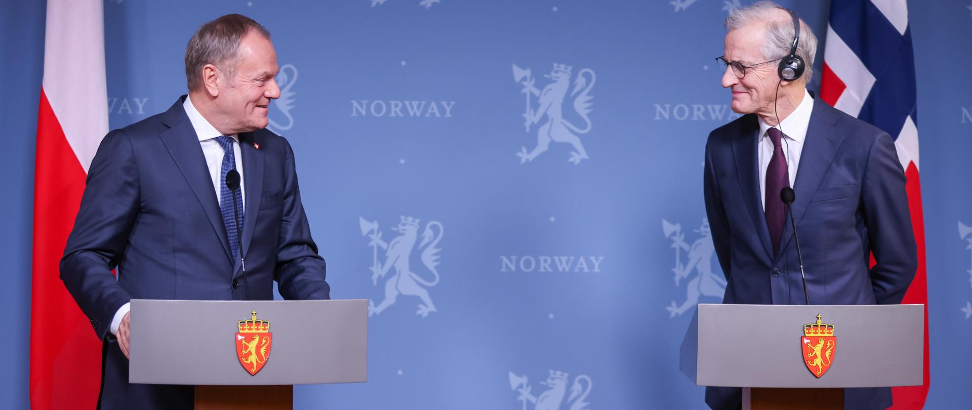 Prime Minister Donald Tusk in Norway