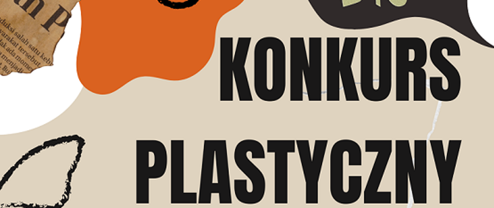 Plakat konkurs plastyczny "Uzdrawiając(y) krajobraz na Krajnie"